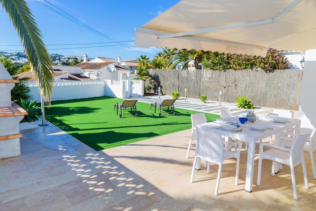 La Casita De Moraira Villa Bagian luar foto