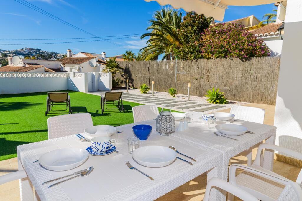 La Casita De Moraira Villa Bagian luar foto